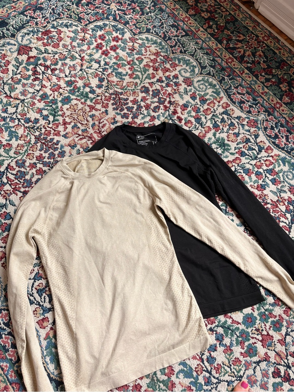 Figs Salta Underscrubs in Black and Cream sold together